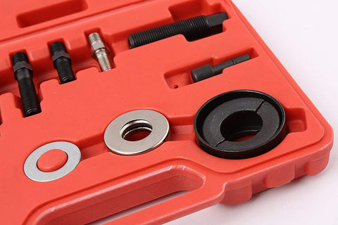 12 - Piece Pulley Puller & Installer Tool Set – Fits GM, Ford, Chrysler Alternator & Power Steering – B3012 with Storage Case - with | Sold by Uncle Wiener's Wholesale