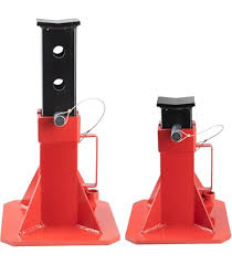 12 Ton Heavy - Duty Jack Stands Set – Adjustable Pin, Welded Steel, 18.11" Max Height | Torin TZ120006 - Heavy - Duty Adjustable Jack Stands with | Sold by Uncle Wiener's Wholesale