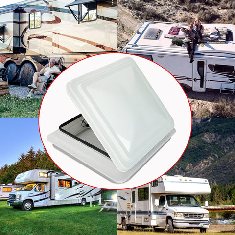 14" RV Roof Vent with Fan – Universal Fit for Camper, Trailer, Motorhome, VK100M - with | Sold by Uncle Wiener's Wholesale