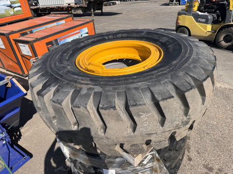 16.00 - 25 OTR Tires β Goodyear & Nokian (New Take - Offs, on Rims) - with Goodyear 16.00 - 25 β New Take - Offs | Sold by Uncle Wiener's Wholesale
