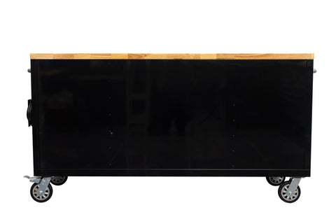 6 FT 17-Drawer Fatboy Tool Workbench – Heavy-Duty Rolling Bench with Power & USB Ports | Multiple Colors Available