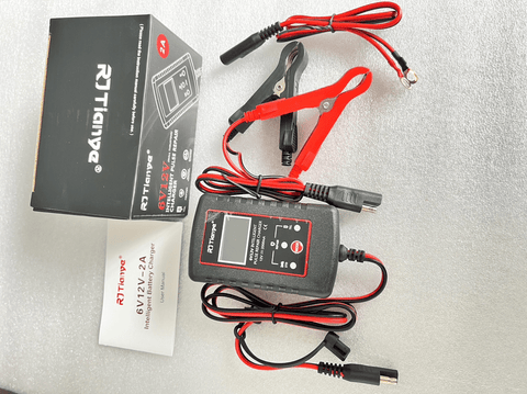2 Amp Smart Car Battery Charger – 6V12V Fully Automatic Battery Maintainer for Cars, Motorcycles, ATVs, Lawn Equipment CBC2A - with | Sold by Uncle Wiener's Wholesale