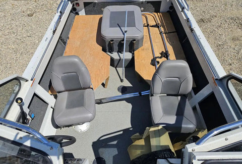 2010 Harbercraft 1875 Whitewater 18 Ft Aluminum Jet Boat – Fully Outfitted & Adventure - Ready 2504910 - with | Sold by Uncle Wiener's Wholesale
