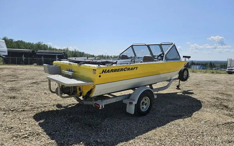 2010 Harbercraft 1875 Whitewater 18 Ft Aluminum Jet Boat – Fully Outfitted & Adventure - Ready 2504910 - with | Sold by Uncle Wiener's Wholesale