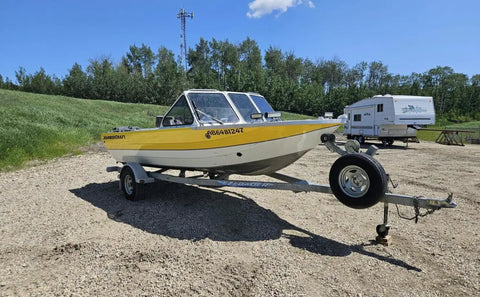 2010 Harbercraft 1875 Whitewater 18 Ft Aluminum Jet Boat – Fully Outfitted & Adventure - Ready 2504910 - with | Sold by Uncle Wiener's Wholesale