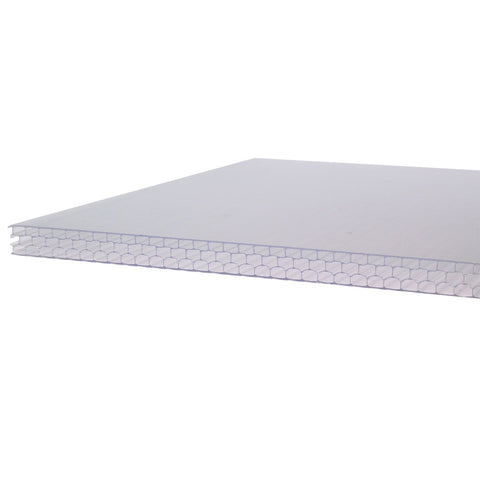 Twin & Triple Wall Polycarbonate Sheets – 4x8 FT Greenhouse Panels | 4mm, 8mm, 16mm Honeycomb Thickness