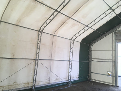 30′ WIDE DOUBLE TRUSS STORAGE BUILDINGS - with Standard 30X40X20 | Sold by Uncle Wiener's Wholesale