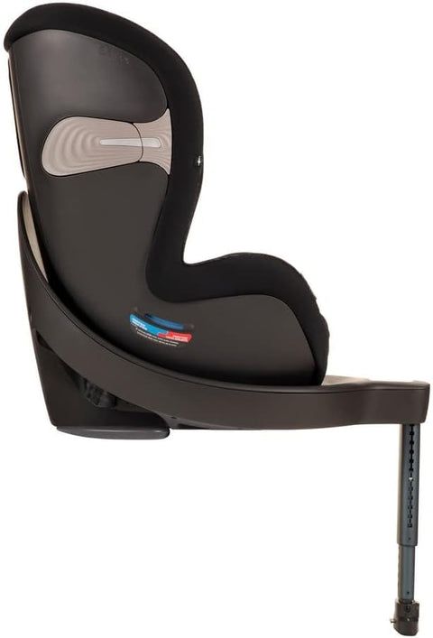 Cybex Sirona S Siège auto convertible pivotant à 360° avec technologie Sensor Safe - 12 positions à la volée - Face à l'arrière jusqu'à 22,7 kg - Noir urbain
