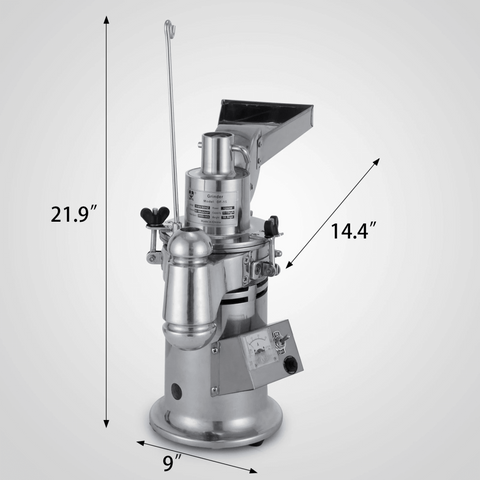 DF-15 15kg Automatic Herb Grinder Hammer Mill Pulverizer for Industrial Spice Grinding