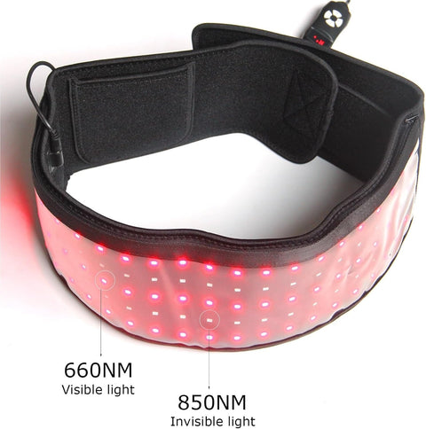 660nm 850nm Therapy Belt LED Red Light Infrared Light Beauty Salon Pulse Therapy Device - with | Sold by Uncle Wiener's Wholesale