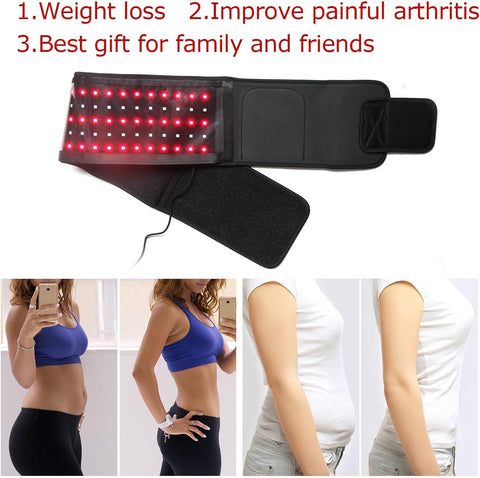 660nm 850nm Therapy Belt LED Red Light Infrared Light Beauty Salon Pulse Therapy Device - with | Sold by Uncle Wiener's Wholesale