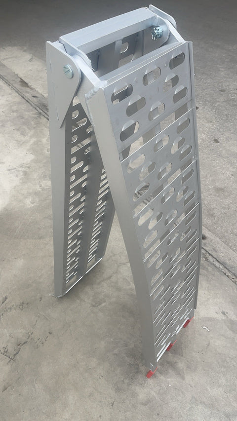 750 lbs Aluminum ATV Loading Ramp – 7 FT Heavy - Duty Foldable | 1123AR - with Single Ramp | Sold by Uncle Wiener's Wholesale