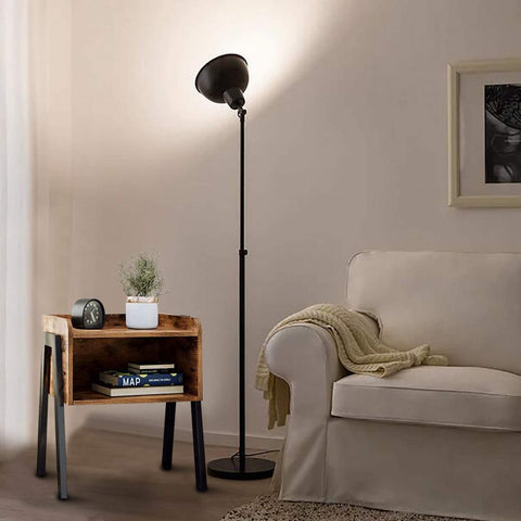Stackable rustic wood and metal nightstand in bedroom
Industrial bedside table with black metal legs
Dual-tier MDF nightstand in modern space
Wooden nightstand stacked for storage
Compact rustic nightstand for small room