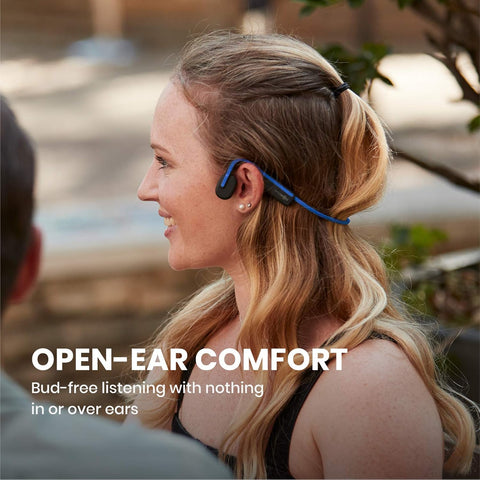 AfterShokz OpenMove Wireless Bone Conduction Open - Ear Bluetooth Headphones Includes Pack - with | Sold by Uncle Wiener's Wholesale