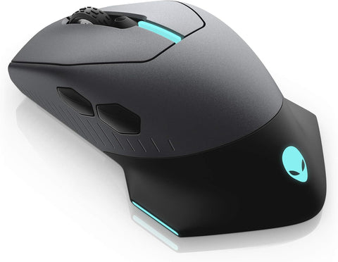 Alienware Wired/Wireless Gaming Mouse - AW610M - Dark Side of The Moon - with | Sold by Uncle Wiener's Wholesale