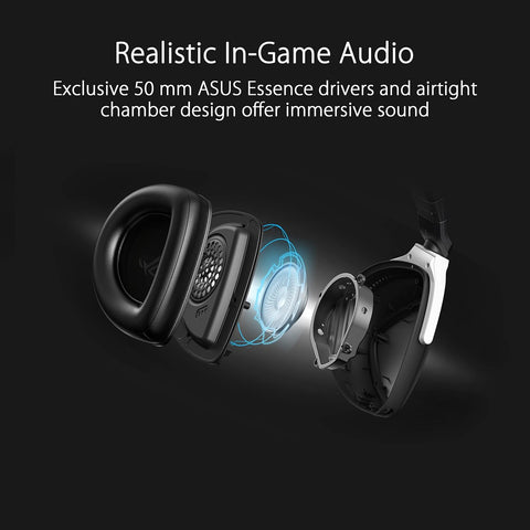 ASUS ROG Delta S Wireless Gaming Headset, Black, 50mm Drivers, AI Beamforming Mic, Low - Latency Bluetooth, USB - C, 3 Hours of Use, IPX4 Water Resistance - with | Sold by Uncle Wiener's Wholesale