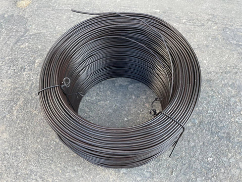 Automatic Baling Wire – 11 Gauge Black Annealed Steel, 2600 ft Roll | High - Tensile Wire for Baling Machines 2506312 - with | Sold by Uncle Wiener's Wholesale