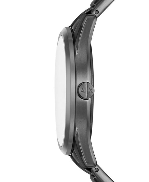 A|X Armani Exchange Men's Quartz Multifunction Gunmetal Stainless Steel Watch 42mm - Gray - with Gray | Sold by Uncle Wiener's Wholesale