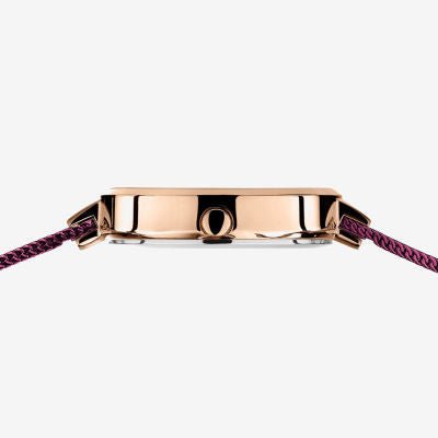 Bering Womens Purple Stainless Steel Bracelet Watch 14631 - 969 - with 4.0 (inch) L, 4.0 (inch) W, 4.0 (inch) H | Sold by Uncle Wiener's Wholesale