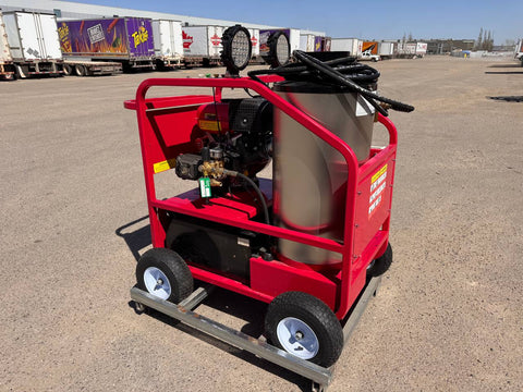 Blue Viper 4000 PSI Hot Water Pressure Washer – 15HP Gas Engine, Diesel Burner, Electric Start (SKU: YS4000) - Industrial Hot Water Pressure Washer – Gas Engine, Diesel Burner with | Sold by Uncle Wiener's Wholesale