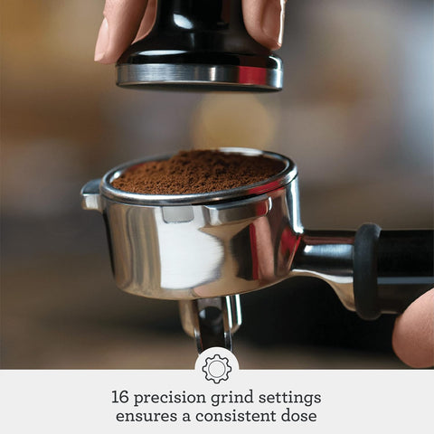 Breville Barista Express Espresso Machine BES870XL, Brushed Stainless Steel - with Brushed Stainless Steel | Sold by Uncle Wiener's Wholesale
