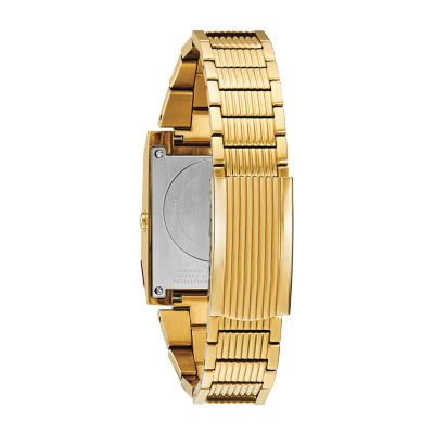 Bulova Computron Mens Digital Gold Tone Stainless Steel Bracelet Watch 97c110 - with 4.8 (inch) L, 4.1 (inch) W, 3.5 (inch) H | Sold by Uncle Wiener's Wholesale