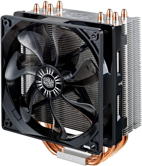 Cooler Master Hyper 212 Evo CPU Cooler (RR - 212E - 20PK - R2), 120mm PWM Fan, Aluminum Fins, 4 Copper Direct Contact Heat Pipes for AMD Ryzen/Intel - with | Sold by Uncle Wiener's Wholesale