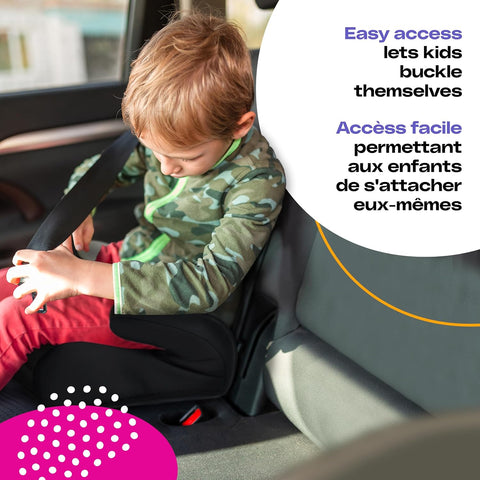 Cosco Kids Topside Lightweight Backless Belt - Positioning Booster Car Seat, Washable Cover, Tie Dye - with | Sold by Uncle Wiener's Wholesale