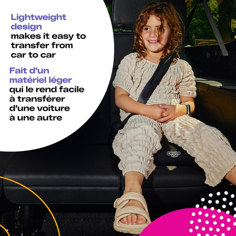 Cosco Kids Topside Lightweight Backless Belt - Positioning Booster Car Seat, Washable Cover, Tie Dye - with | Sold by Uncle Wiener's Wholesale