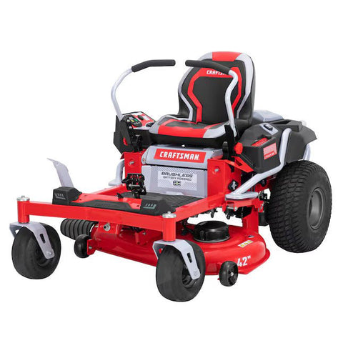 CRAFTSMAN 42 - in Battery Zero - turn Riding Lawn Mower CMCRM - with | Sold by Uncle Wiener's Wholesale