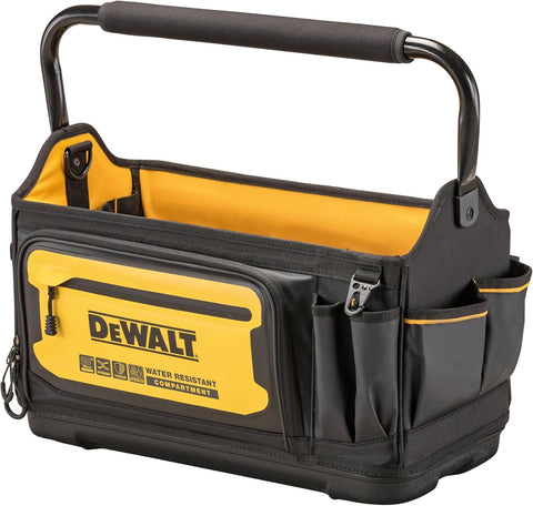 DEWALT Tool Tote, Open Top Tool Bag, 20" x 10" (DWST560106) - with No Color | Sold by Uncle Wiener's Wholesale