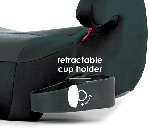 Diono Solana 2 No Latch, XL Lightweight Backless Belt - Positioning Booster Car Seat, 8 Years 1 Booster Seat, Black - with | Sold by Uncle Wiener's Wholesale