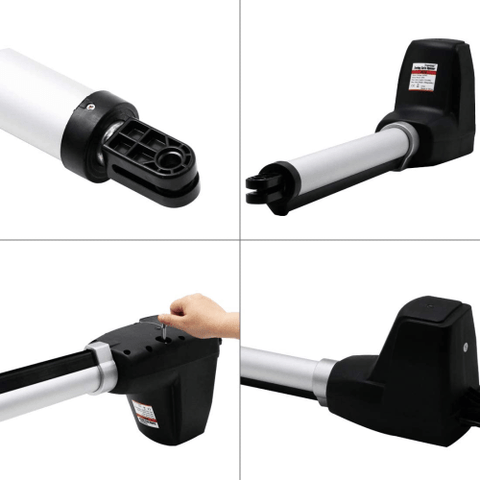 Dual Automatic Gate Opener Kit – Heavy - Duty Motorized System for Swing Gates, SKU: LM60211 - with | Sold by Uncle Wiener's Wholesale