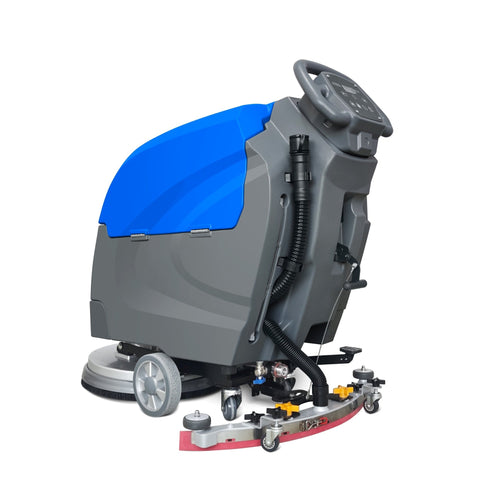Electric Floor Scrubber Cleaner – Walk - Behind & Self - Driving Industrial Model - with B30650: WALK BEHIND | Sold by Uncle Wiener's Wholesale