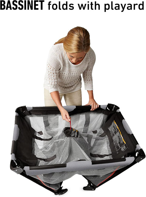 Graco Pack 'N Play On The Go Playard, Asteroid, used - with | Sold by Uncle Wiener's Wholesale