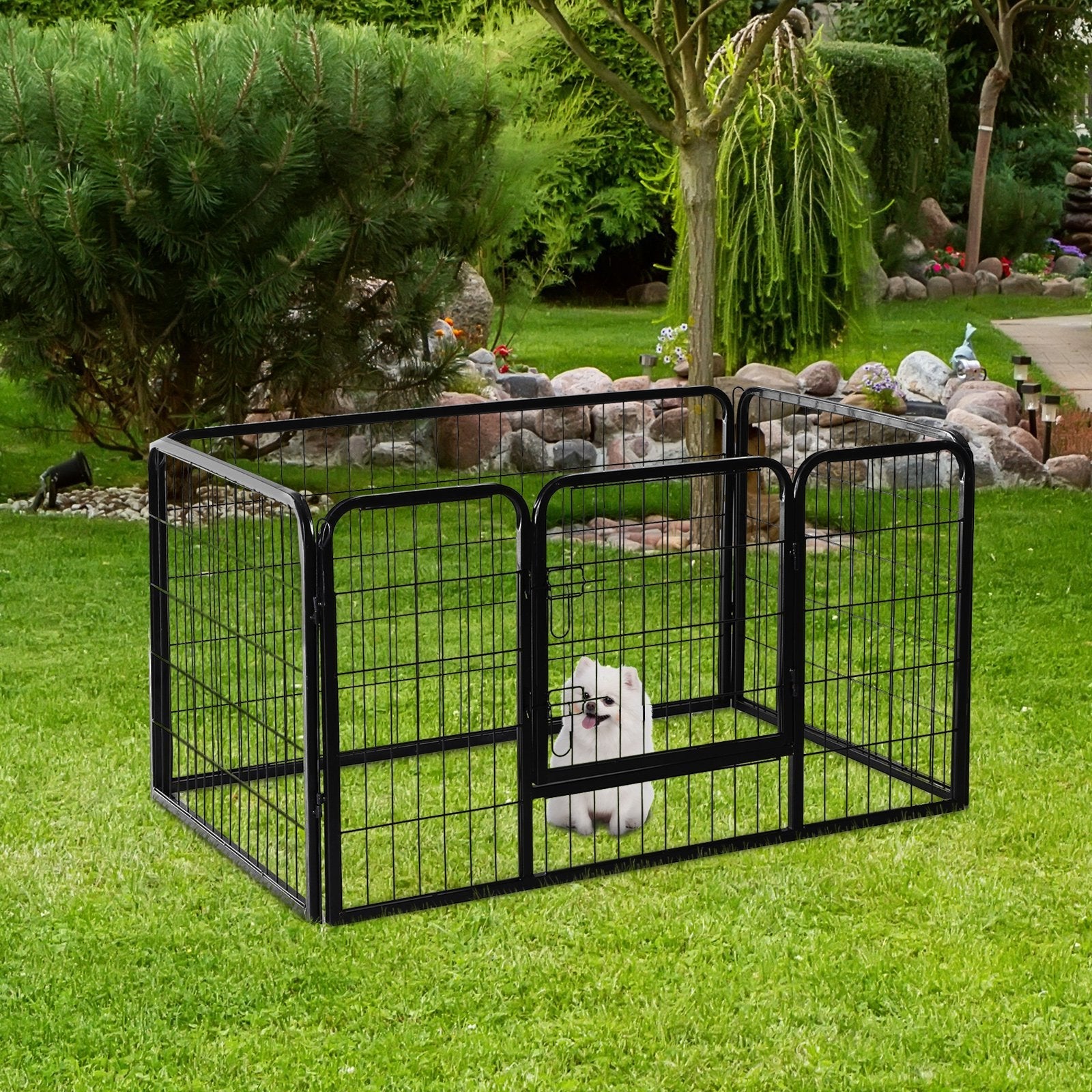 Image showcasing Heavy Duty Pet Playpens – 4 & 8 Panel Enclosures for Dogs, Cats & Small ...