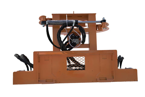 Heavy - Duty Tree Shear Attachment for Skid Steer – Hydraulic Cutting with 14" Max Diameter | SSRBTS - with | Sold by Uncle Wiener's Wholesale