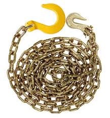 Heavy - Duty V - Chain Bridle & Tow Chains β Grade 70 Recovery Chains for Towing & Hauling - Tow Chains, Bridle Assemblies, Cluster Hooks with 5/16" 10 FT Single Shank J & Cluster Hook | Sold by Uncle Wiener's Wholesale
