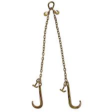 Heavy - Duty V - Chain Bridle & Tow Chains β Grade 70 Recovery Chains for Towing & Hauling - Tow Chains, Bridle Assemblies, Cluster Hooks with RJT Cluster Hook Assembly | Sold by Uncle Wiener's Wholesale
