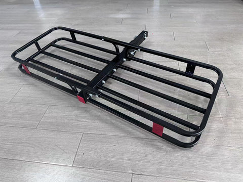 Hitch - Mounted Steel Cargo Carrier – 500 Lbs Capacity | CC0500F - with | Sold by Uncle Wiener's Wholesale