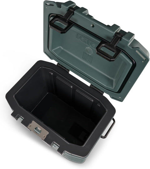 Igloo, Trailmate 25 Qt Cooler, Spruce, used, doesn’t have the handle and lock - with 25 QT | Sold by Uncle Wiener's Wholesale