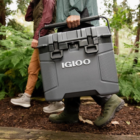 Igloo, Trailmate 25 Qt Cooler, Spruce, used, doesn’t have the handle and lock - with 25 QT | Sold by Uncle Wiener's Wholesale