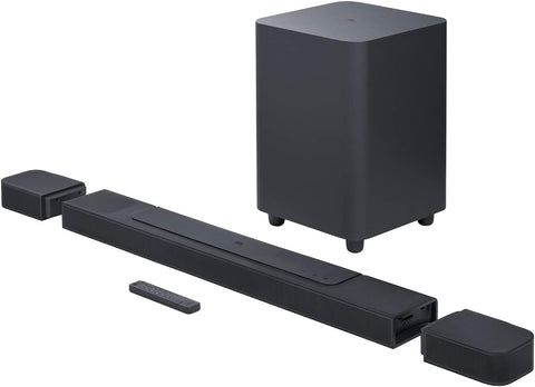 JBL Bar 1000: 7.1.4 - Channel soundbar with Detachable Surround Speakers, MultiBeam™, Dolby Atmos®, and DTS:X® - with | Sold by Uncle Wiener's Wholesale