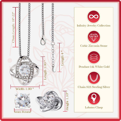 Larvincy To My Daughter In Law Necklace With Heartfelt Message & Elegant Box - Jewelry Daughter In Law Gifts From Mother In Law On Birthday, Wedding Day, Valentine, Christmas, Mothers Day & More - with | Sold by Uncle Wiener's Wholesale