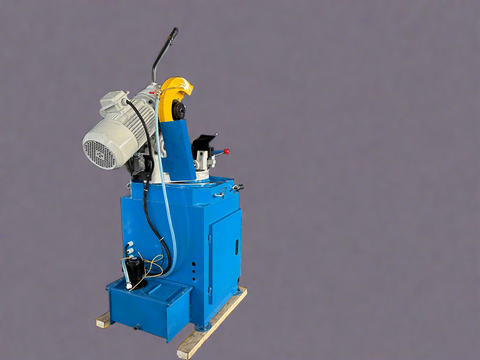 MANUAL COLD SAW – 220V METAL CUTTING SAW WITH SWIVEL HEAD & AUTOMATIC COOLING SYSTEM - with | Sold by Uncle Wiener's Wholesale