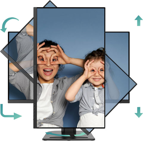 MSI PRO MP273QP E2 27 - inch IPS 2560 x 1440 (QHD) Computer Monitor, 100Hz, HDR400, Free - Sync, HDMI, DP Port, VESA Mountable, Height Adjustable, Tilt, Speaker, 1ms, Black - with | Sold by Uncle Wiener's Wholesale