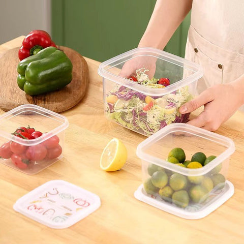 "round and square food storage container set"
"10 piece BPA-free kitchen storage containers"
"stackable plastic food containers with lids"
"clear freezer-safe food containers set"
"organized kitchen pantry with container sets"