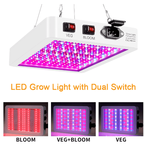 "1000W Full Spectrum LED Grow Light for Hydroponics"
"Indoor Hydroponic Grow Lamp with Veg and Bloom Switch"
"Waterproof 1000W LED Plant Light for Seedling and Flowering"
"High Efficiency Full Spectrum Grow Light for Indoor Gardening"
"Energy Saving 1000W LED Grow Light for Greenhouse Plants"