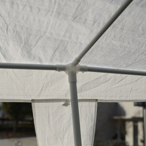 "10x30 FT White Party Tent with 7 Window Panels Outdoor Event Canopy"
"Heavy Duty Outdoor Wedding Canopy 10x30 FT with Window Sidewalls"
"Large White Event Tent for Parties, Weddings, and Gatherings"