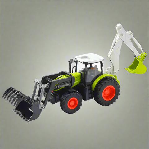 "1:24 Scale Remote Control Tractor Loader Toy for Kids"
"6-Channel RC Tractor Farm Toy with Realistic Design"
"Rechargeable Remote Control Tractor and Wagon Set"
"Durable 1:24 Scale RC Farm Truck Vehicles"
"Set of 1:24 Remote Control Farm Trucks for Kids"